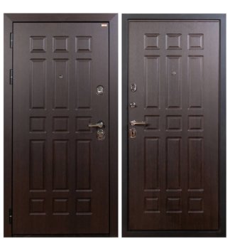 Входная стальная дверь Лекс Сенатор Венге - Венге